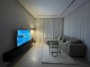 AM Home - living room with one bedroom 8